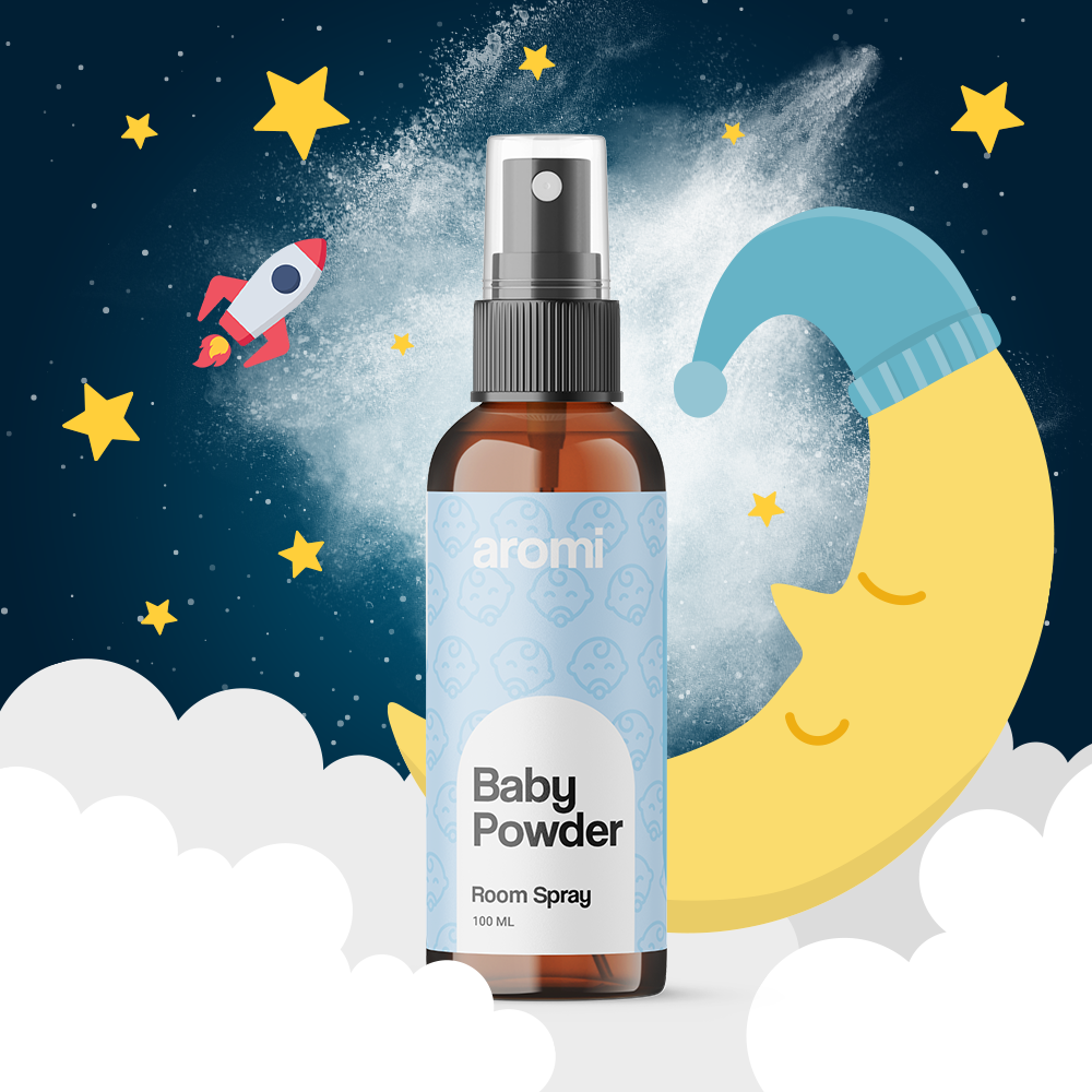 Baby Powder Room Spray – Long-Lasting, Non-Toxic Air Freshener